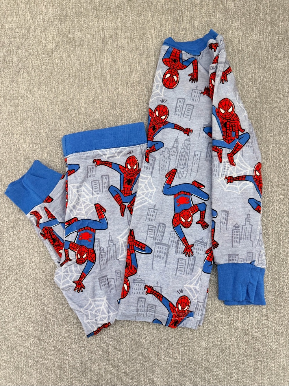 Little Sleepies Red & Blue Spider-Man Pajama Set